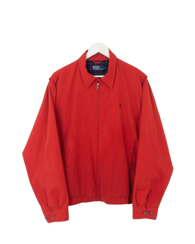 Ralph Lauren vintage 00s red harrington jacket L