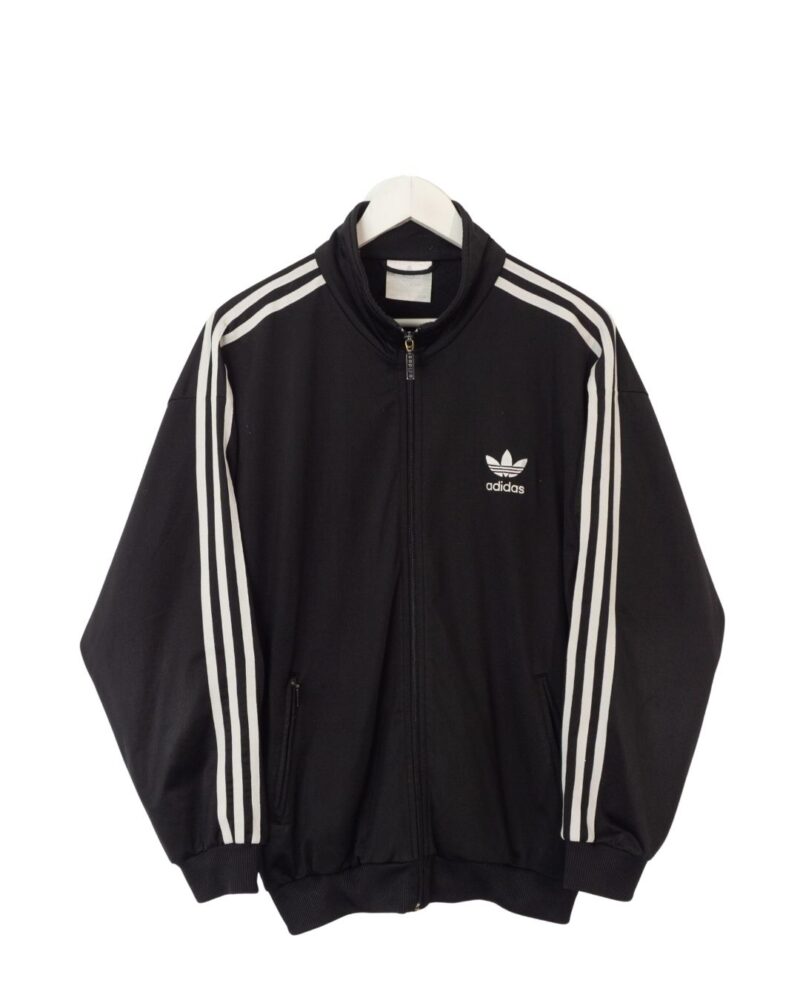 Adidas vintage 90s black track jacket M