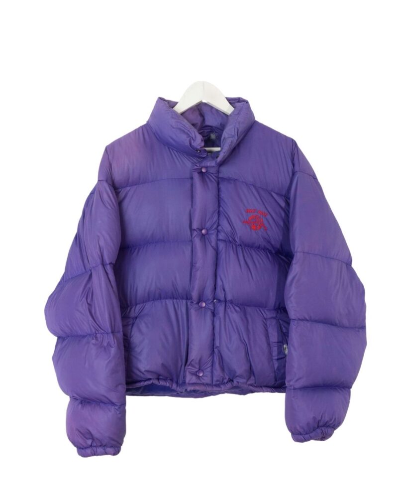 Naf Naf vintage 90s purple puffer coat M