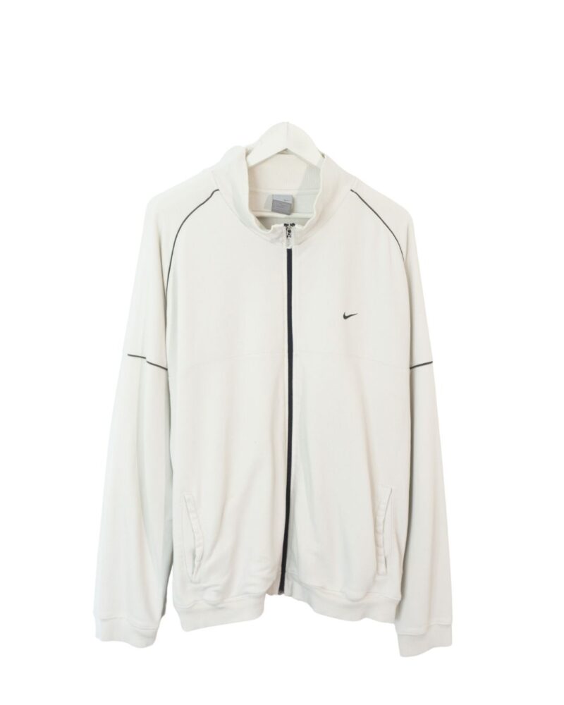 Nike vintage 00s white track jacket XL