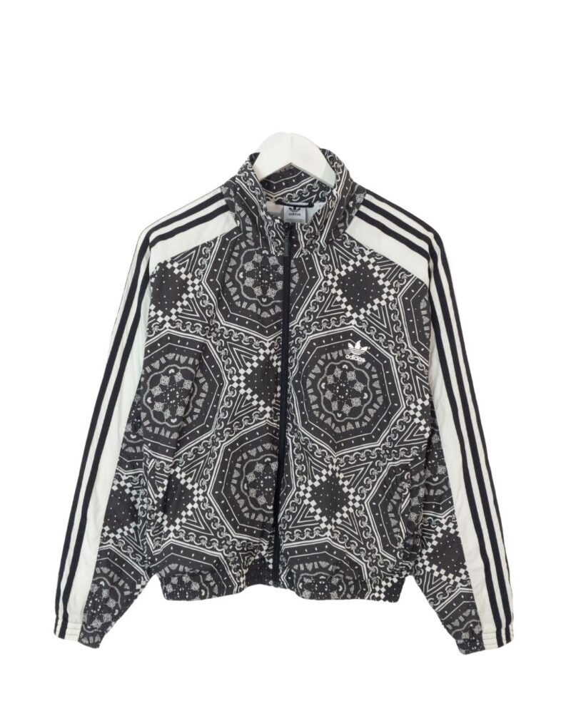 Adidas original woman black/white track jacket M