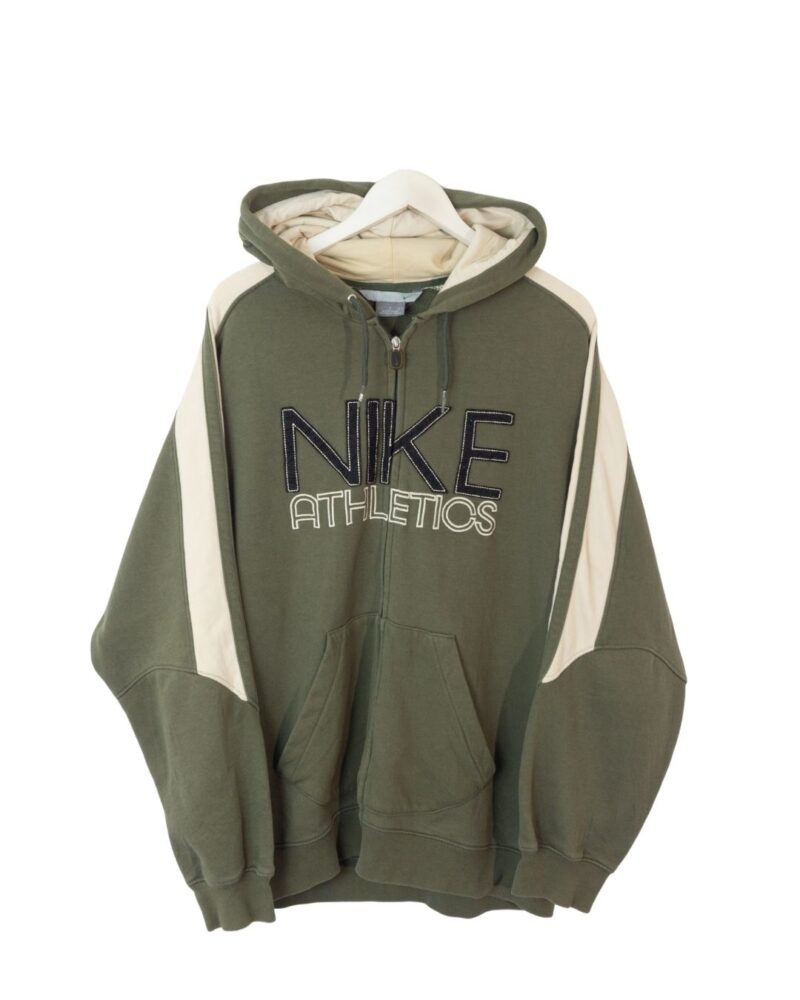 Nike vintage 00s brown hoodie L