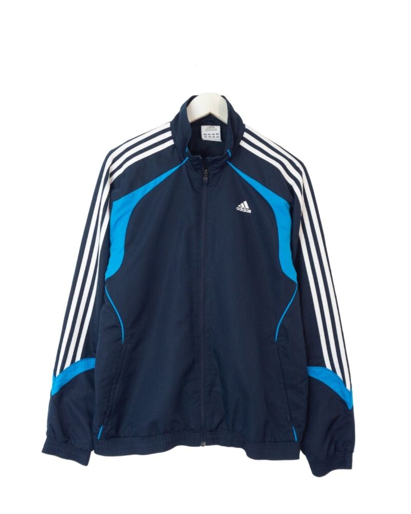 Adidas vintage 00s navy track jacket S