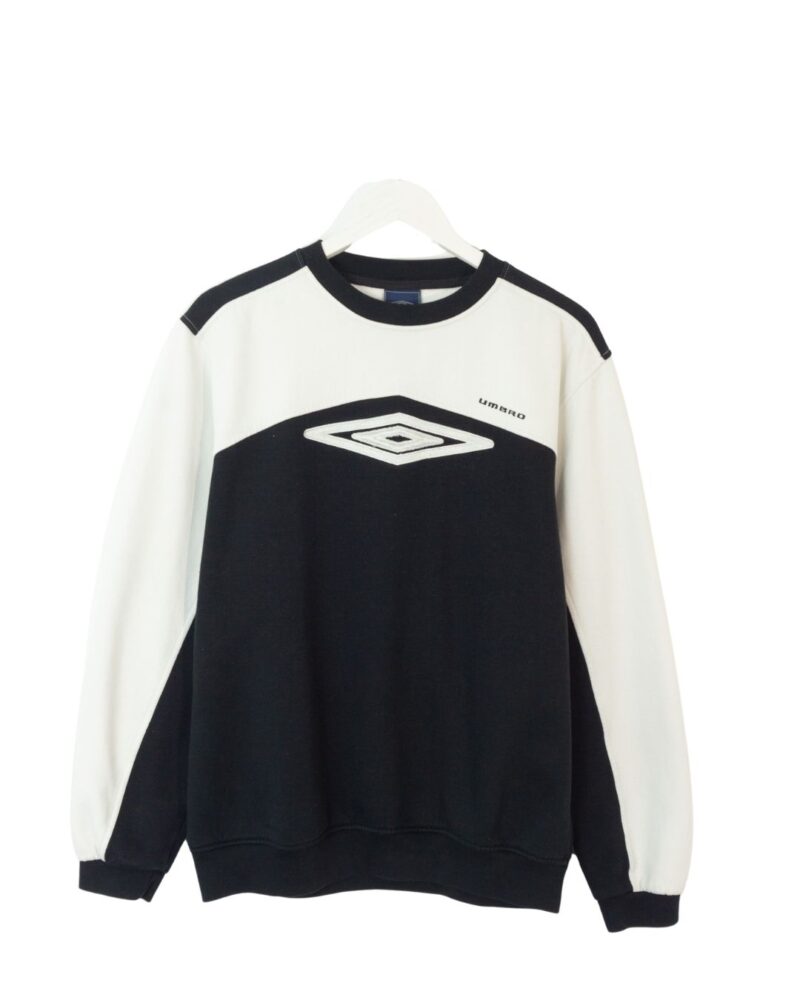 Umbro vintage 00s white/black sweatshirt L