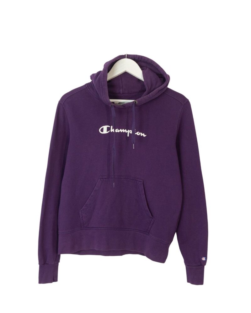 Champion woman purple hoodie L