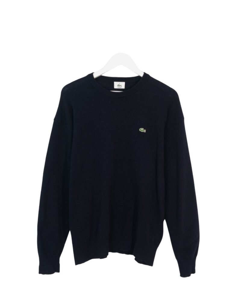 Lacoste vintage 00s navy sweater M