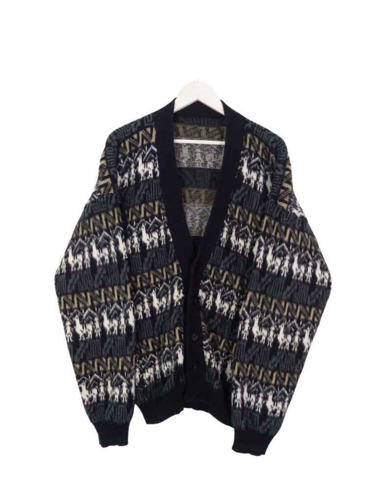Vintage 90s etnic cardigan XL