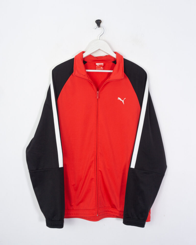 Puma black/red track jacket XXL - Imagen 2