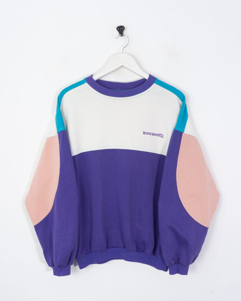 Le Coq Sportif vintage 90s sweatshirt S - Imagen 2