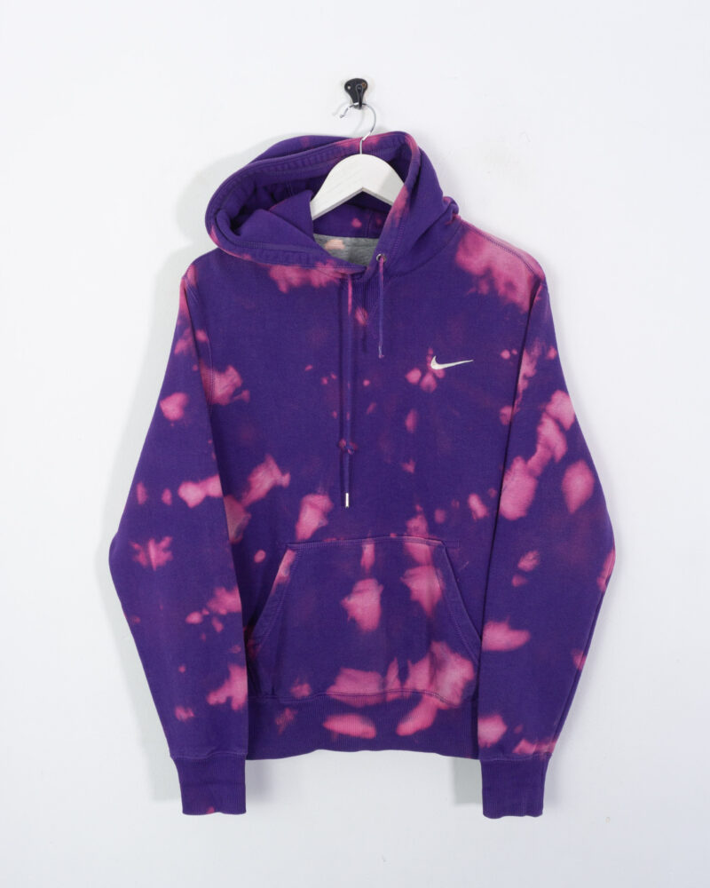 Nike purple tie dye hoodie M - Imagen 2