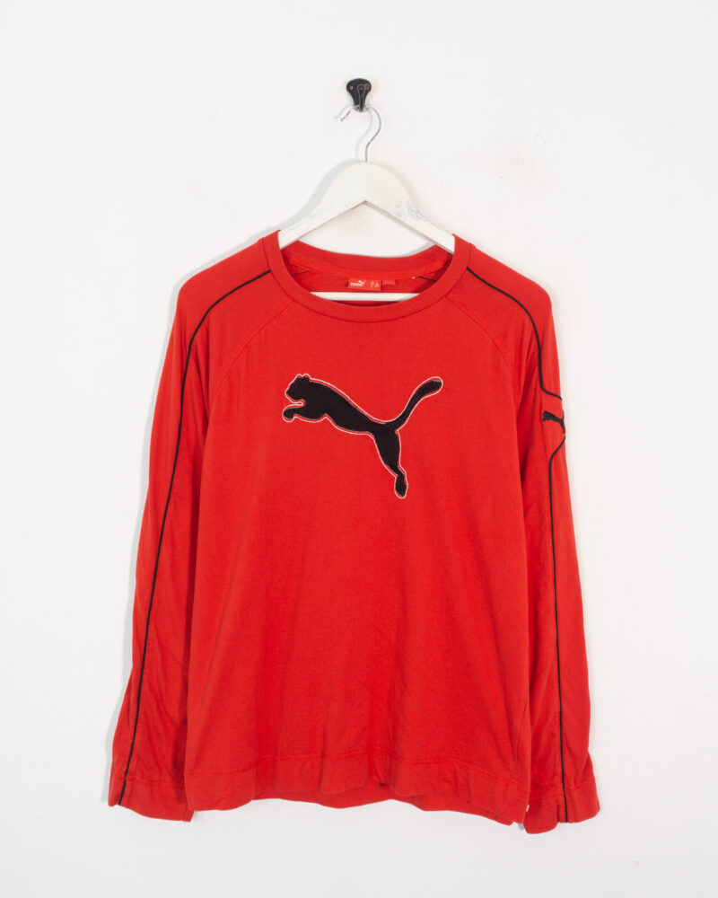 Puma vintage 00s red l/s t-shirt L - Imagen 2