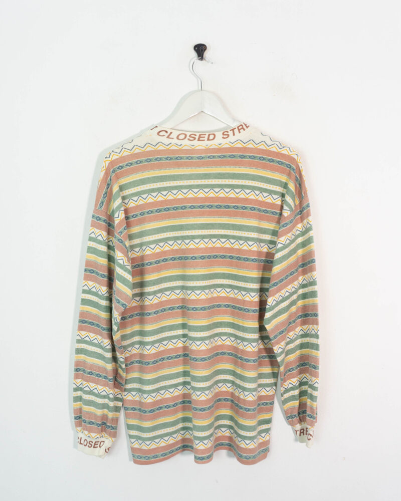 Vintage 90s etnic l/s t-shirt L - Imagen 3