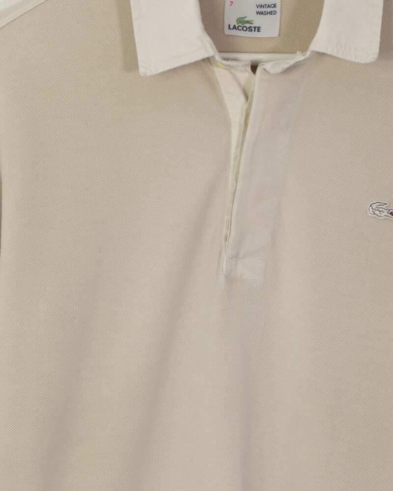 Lacoste vintage 00s l/s polo L - Imagen 3