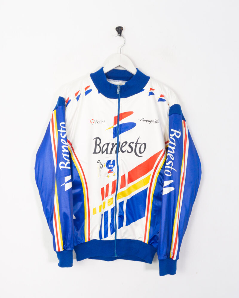 Banesto bicycle vintage 90s jacket M - Imagen 2