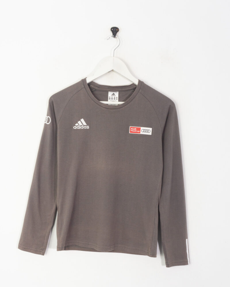 Adidas Audi grey l/s t-shirt XS - Imagen 2