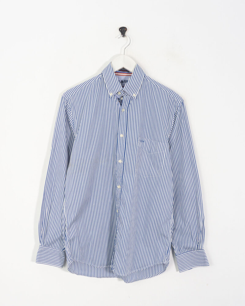 Paul Shark vintage 00s stripes shirt S - Imagen 2