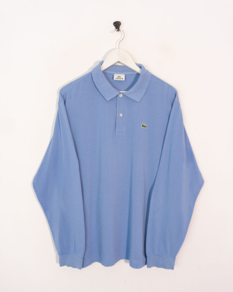 Lacoste vintage 00's green l/s polo L - Imagen 2