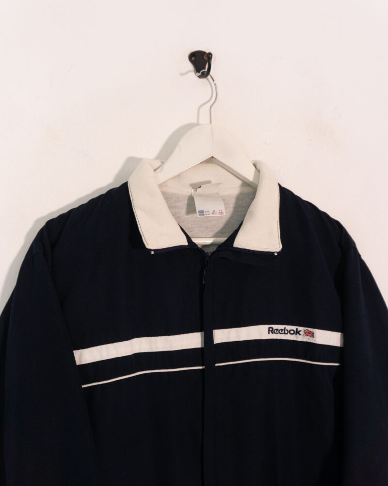 Reebok navy track jacket M - Imagen 3