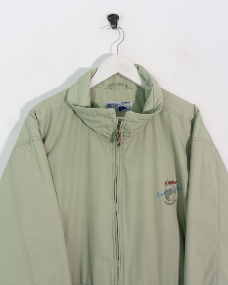 Karhu vintage 90s beige jacket L - Imagen 3