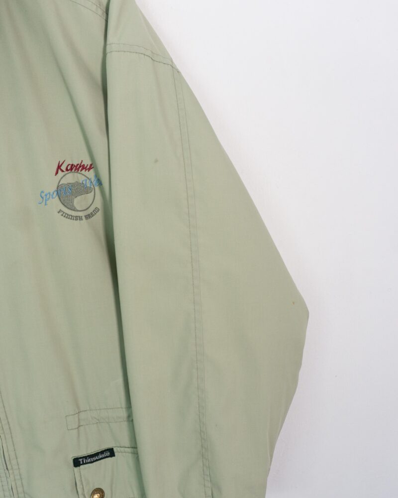 Karhu vintage 90s beige jacket L - Imagen 4