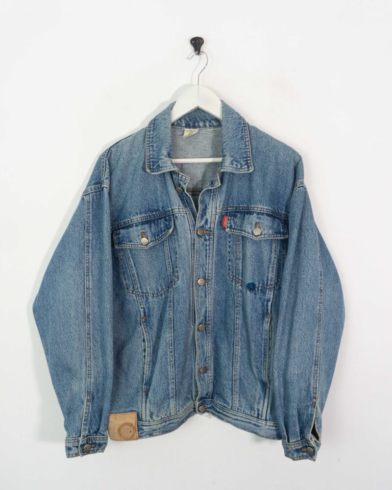 Vintage 90s denim jacket L - Imagen 2