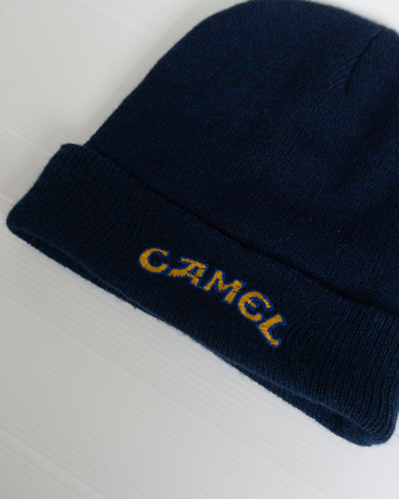 Camel vintage 90s navy hat - Imagen 3