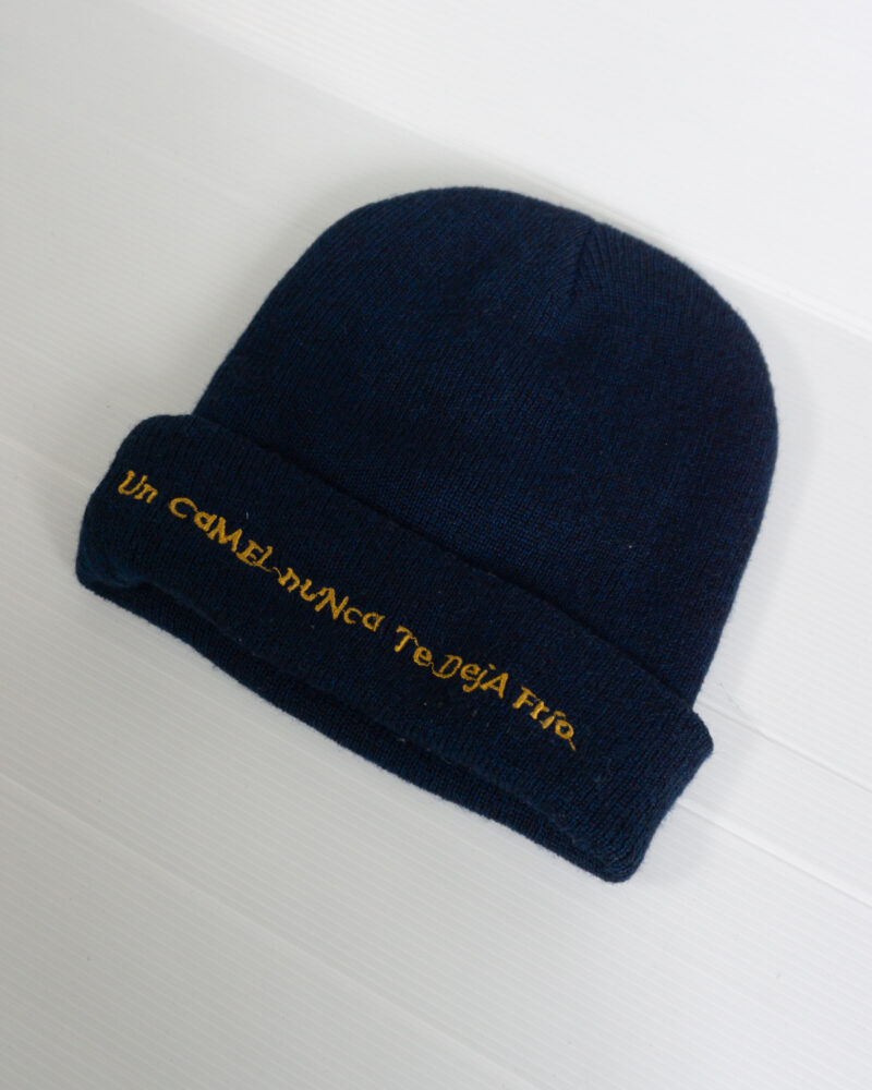 Camel vintage 90s navy hat - Imagen 4