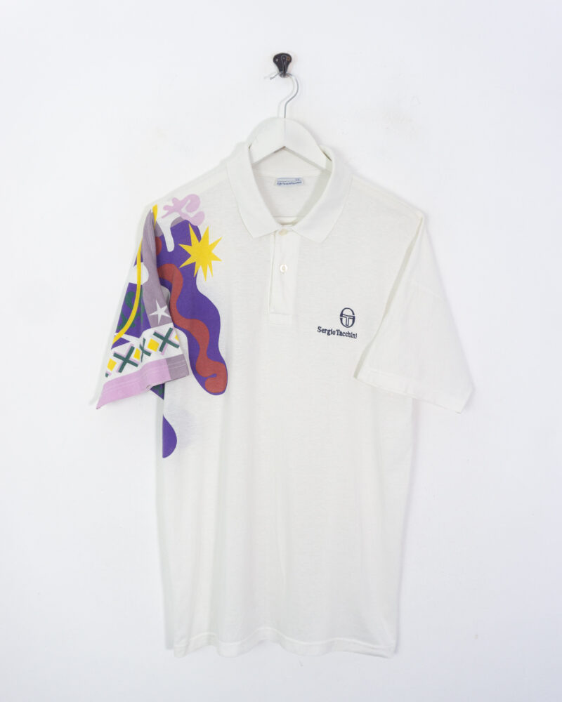 Sergio Tacchini vintage 90s polo XL - Imagen 2