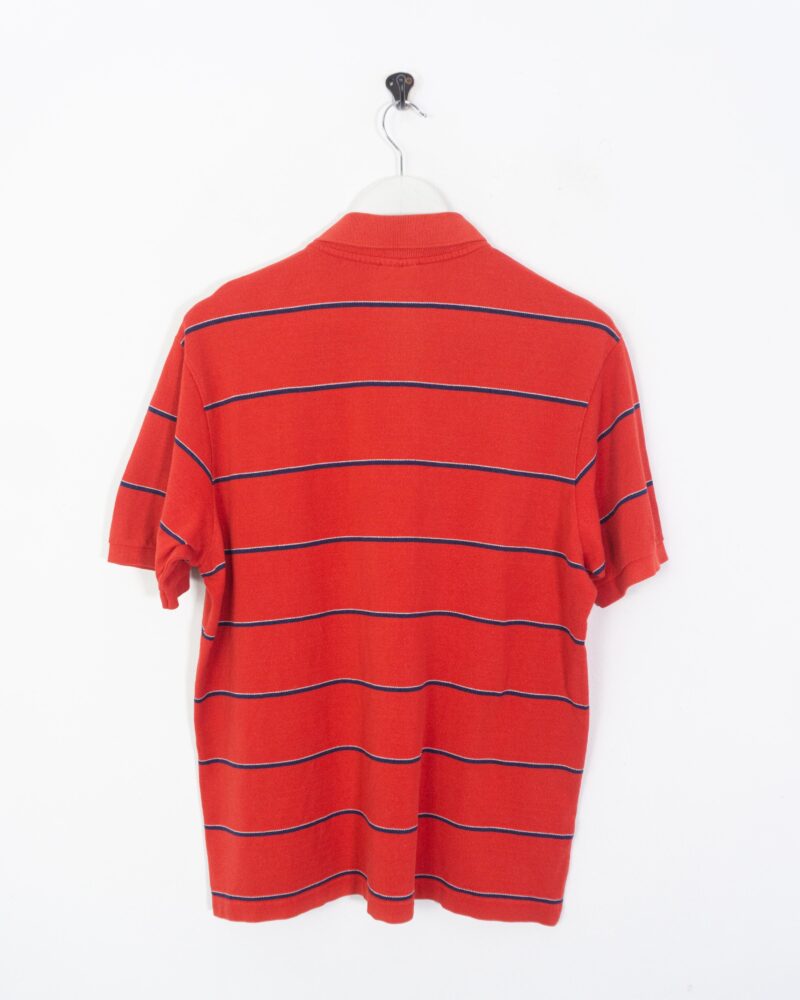 Lacoste vintage 00s red stripes polo M - Imagen 4