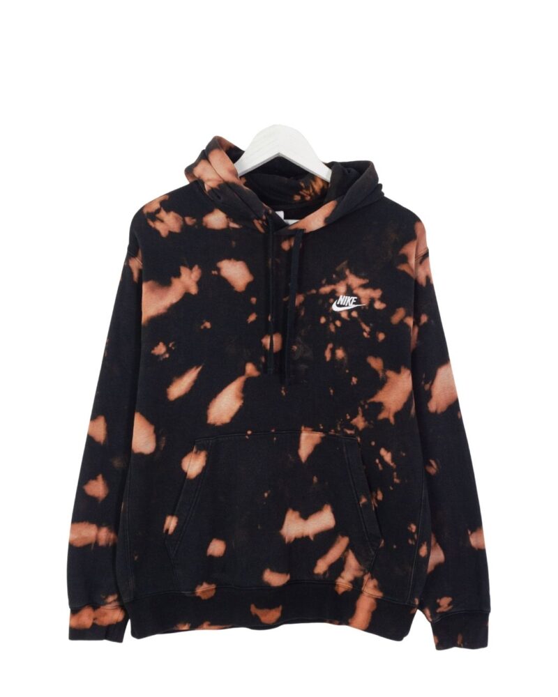 Nike black tie dye hoodie M