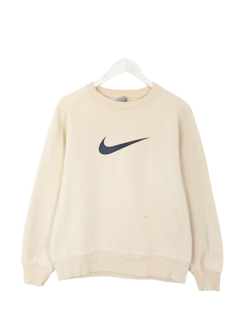 Nike vintage 00s beige sweatshirt M