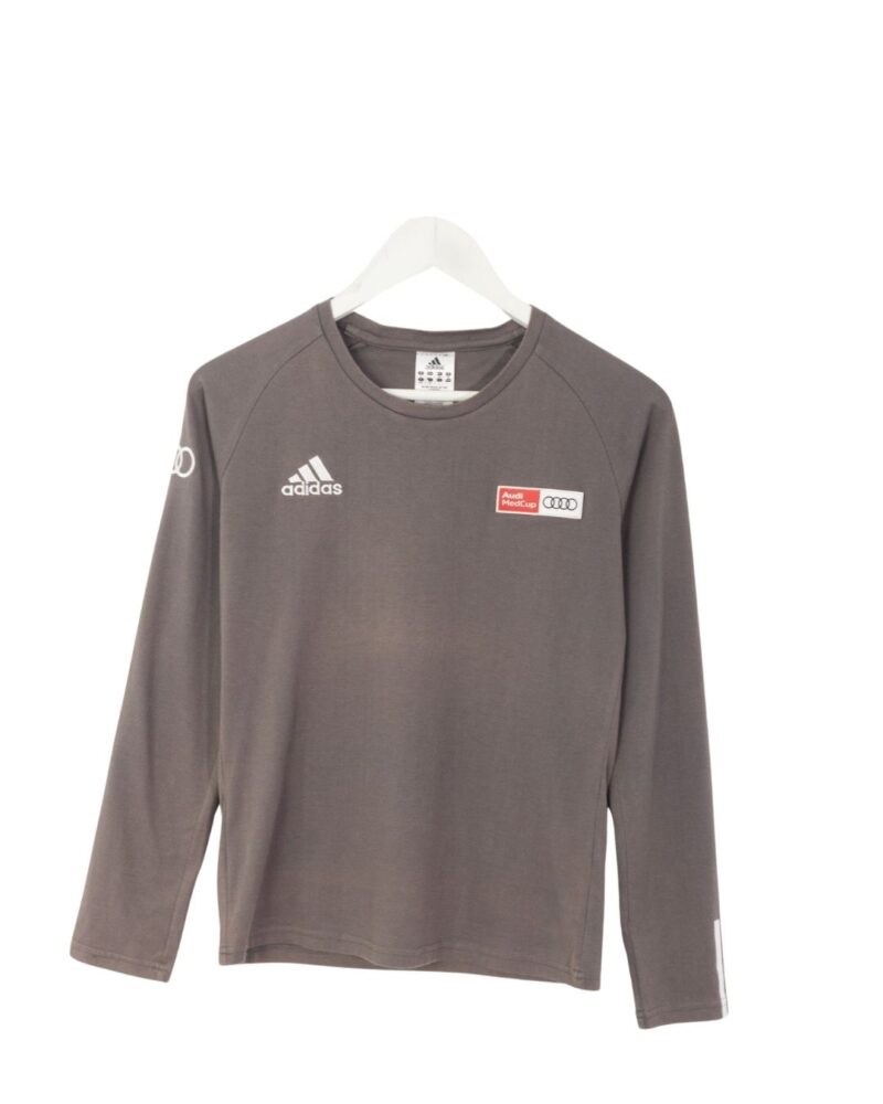 Adidas Audi grey l/s t-shirt XS