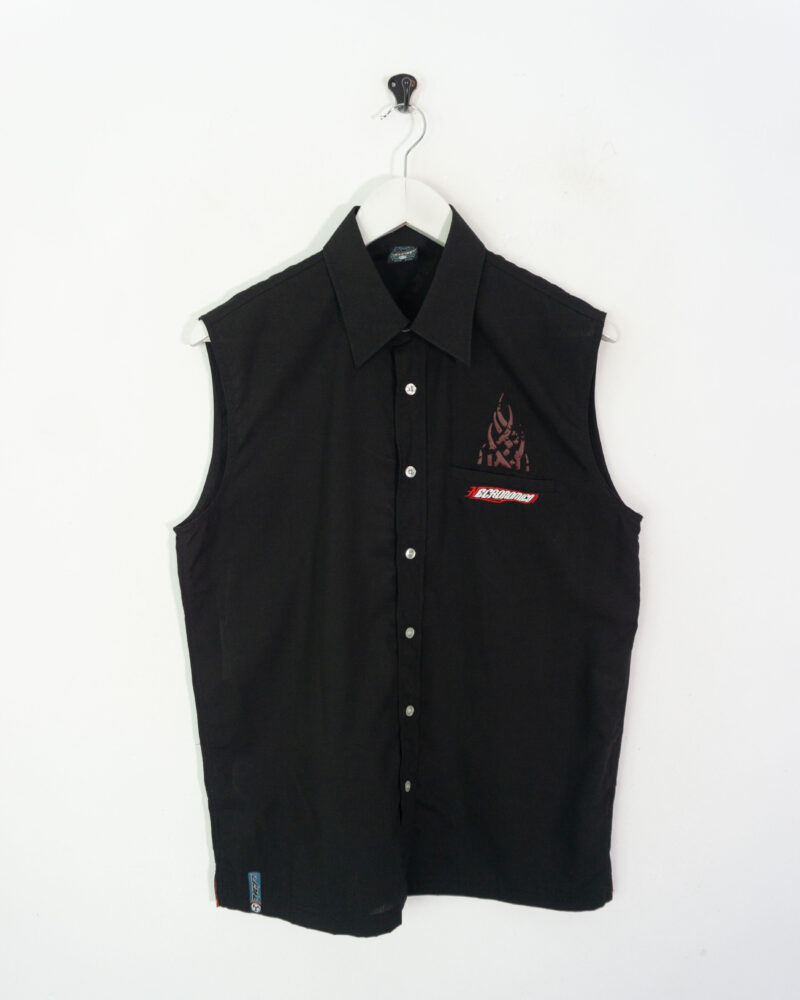 Necromico black Y2K shirt M - Imagen 2