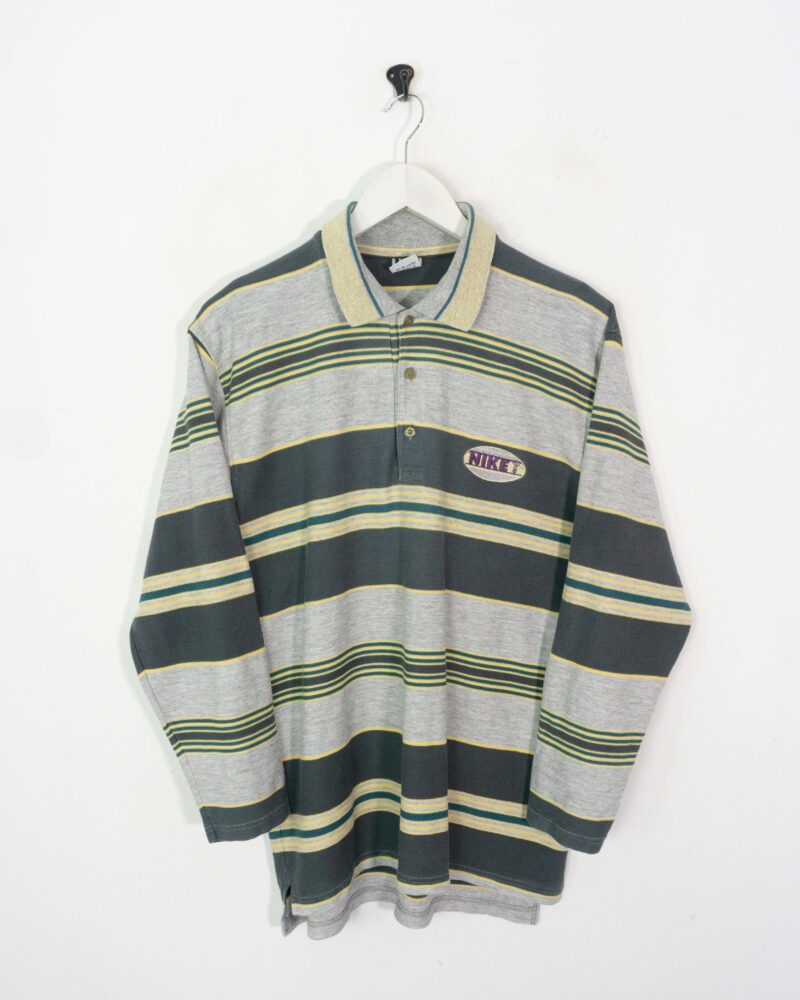 Nike vintage 90s button sweatshirt L - Imagen 2