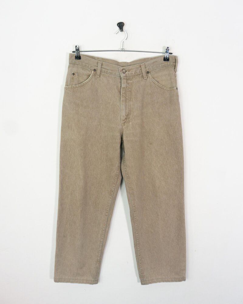 Lee vintage 90s brown jeans 44 - Imagen 2