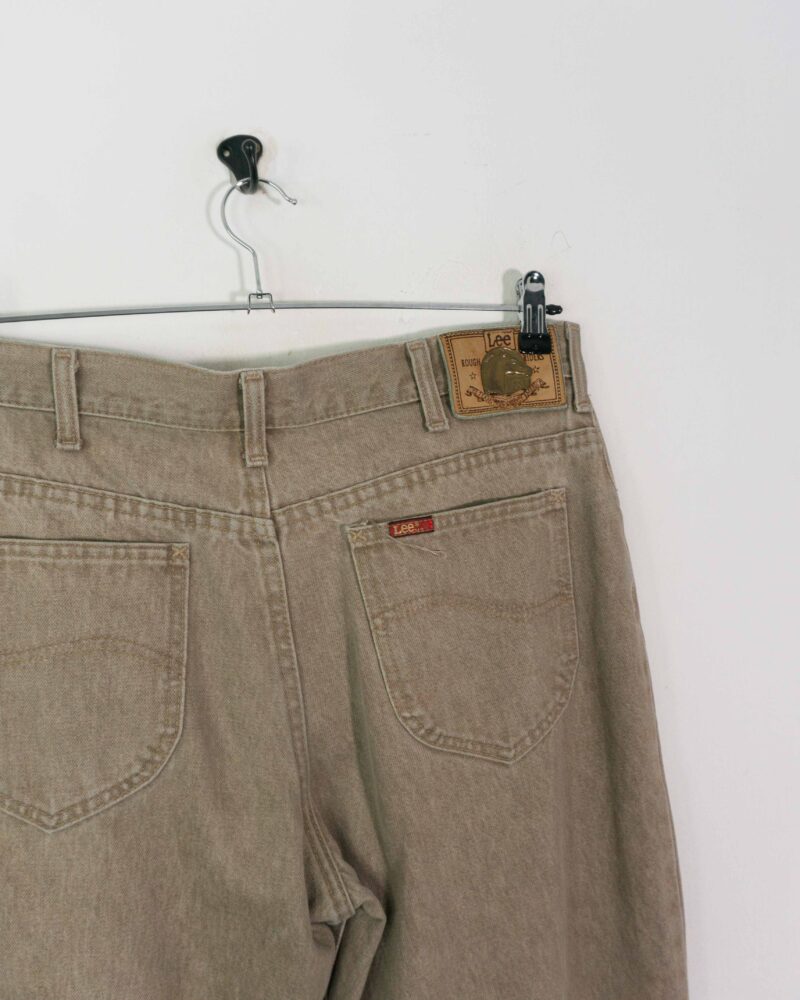 Lee vintage 90s brown jeans 44 - Imagen 4