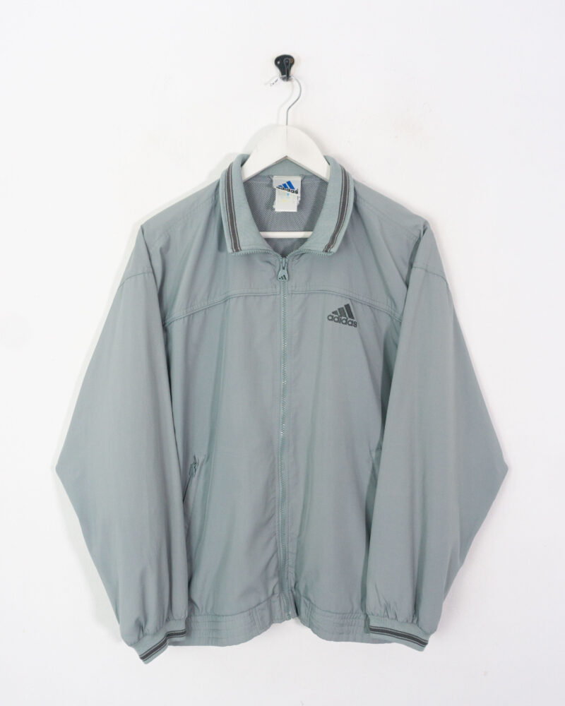 Adidas vintage 00s grey track jacket M - Imagen 2