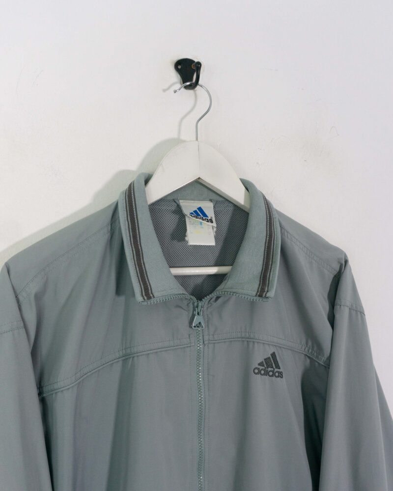 Adidas vintage 00s grey track jacket M - Imagen 3