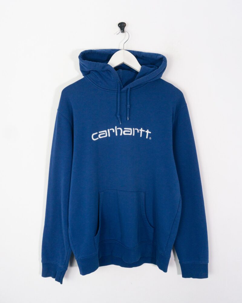 Carhartt vintage 00s blue hoodie L - Imagen 2