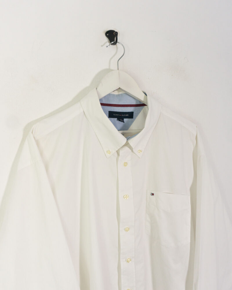 Tommy Hilfiger white shirt 2XL - Imagen 3