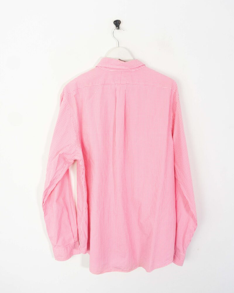 Ralph Lauren vintage 00s pink/white shirt XXL - Imagen 4