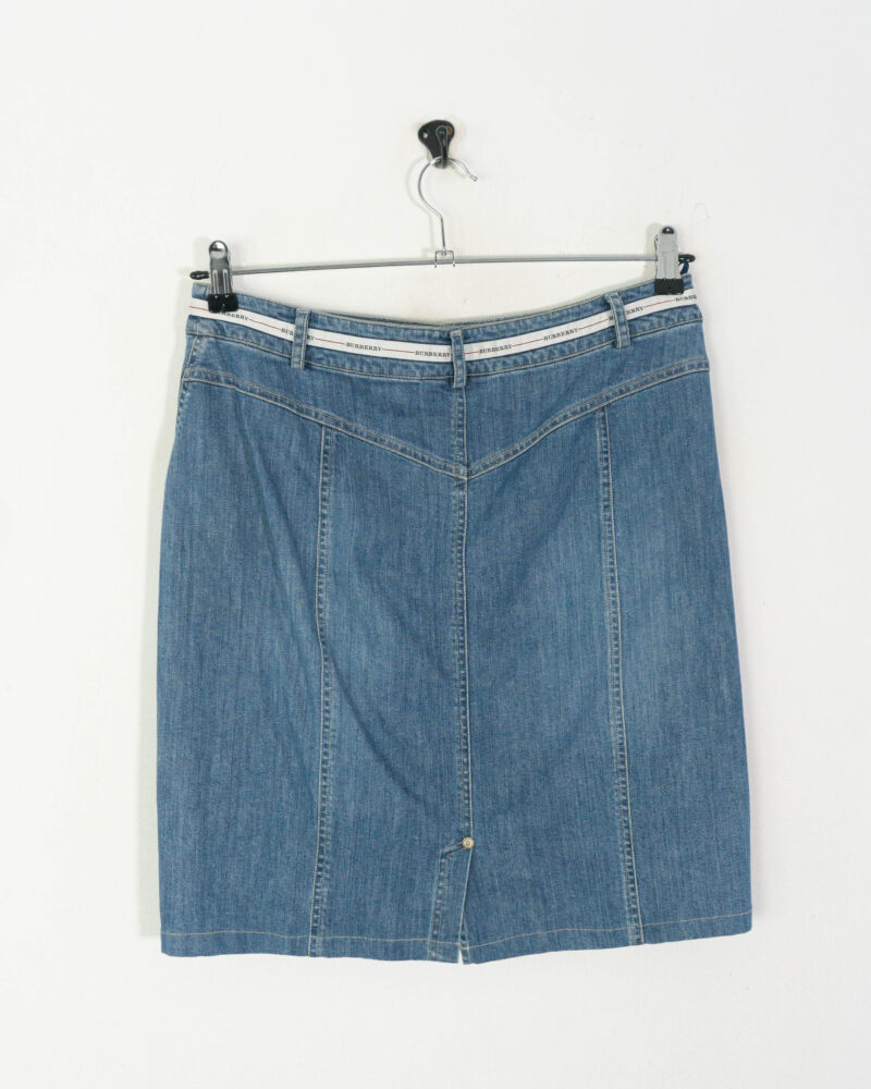 Burberrys vintage 90s denim skirt 44 - Imagen 4