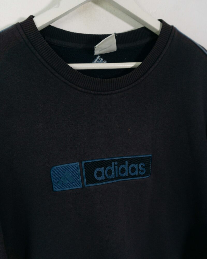 Adidas vintage 00s navy sweatshirt L - Imagen 3