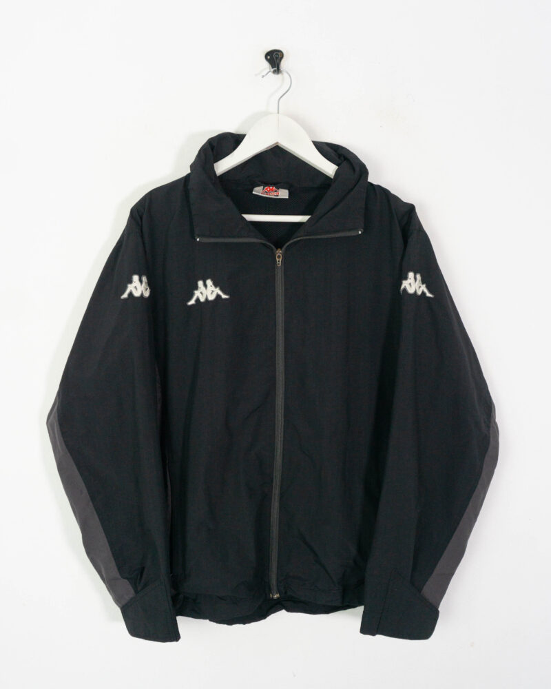 Kappa vintage 90s black jacket L - Imagen 2