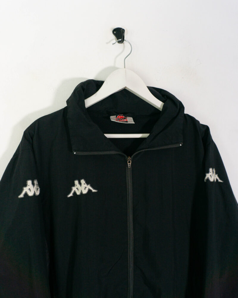 Kappa vintage 90s black jacket L - Imagen 3