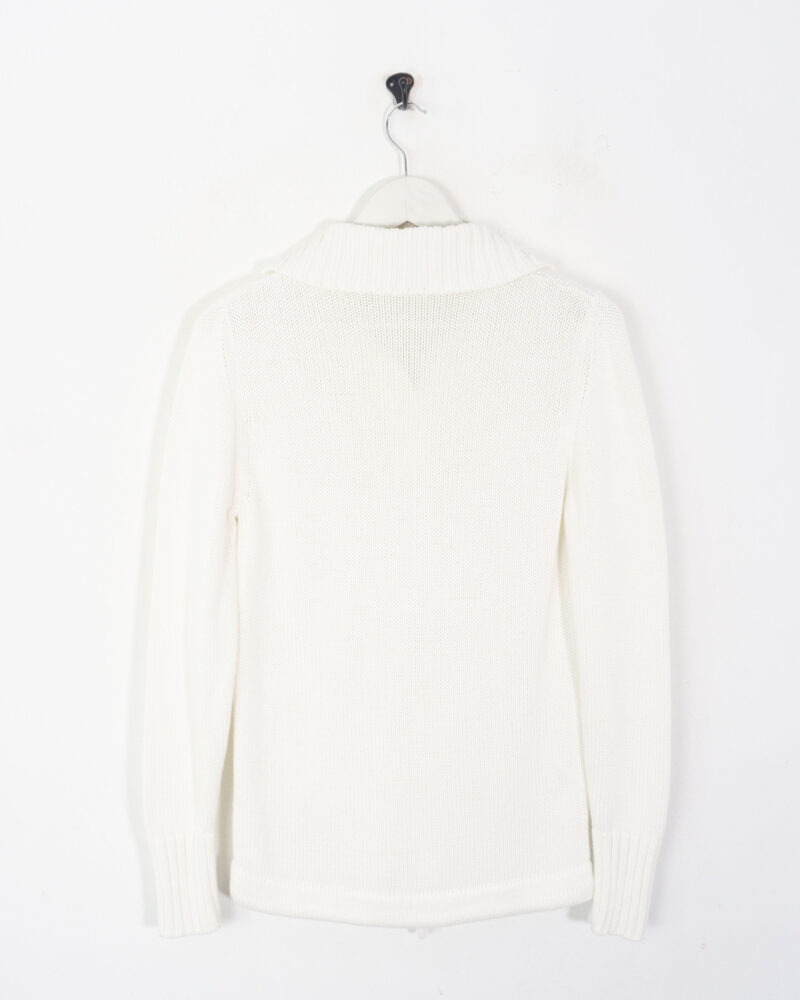 Lacoste vintage 00s white sweater M - Imagen 5