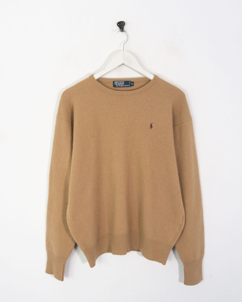 Ralph Lauren vintage 00s beige sweater XL - Imagen 2