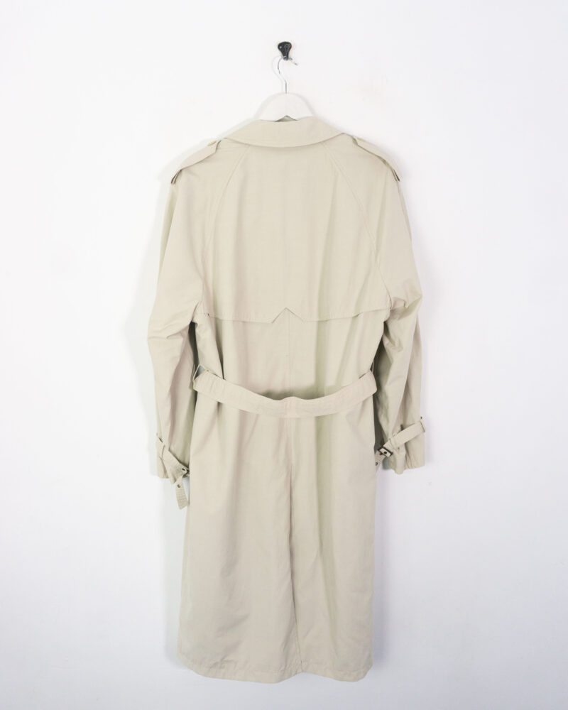 Vintage 90s beige trench coat 50 - Imagen 6