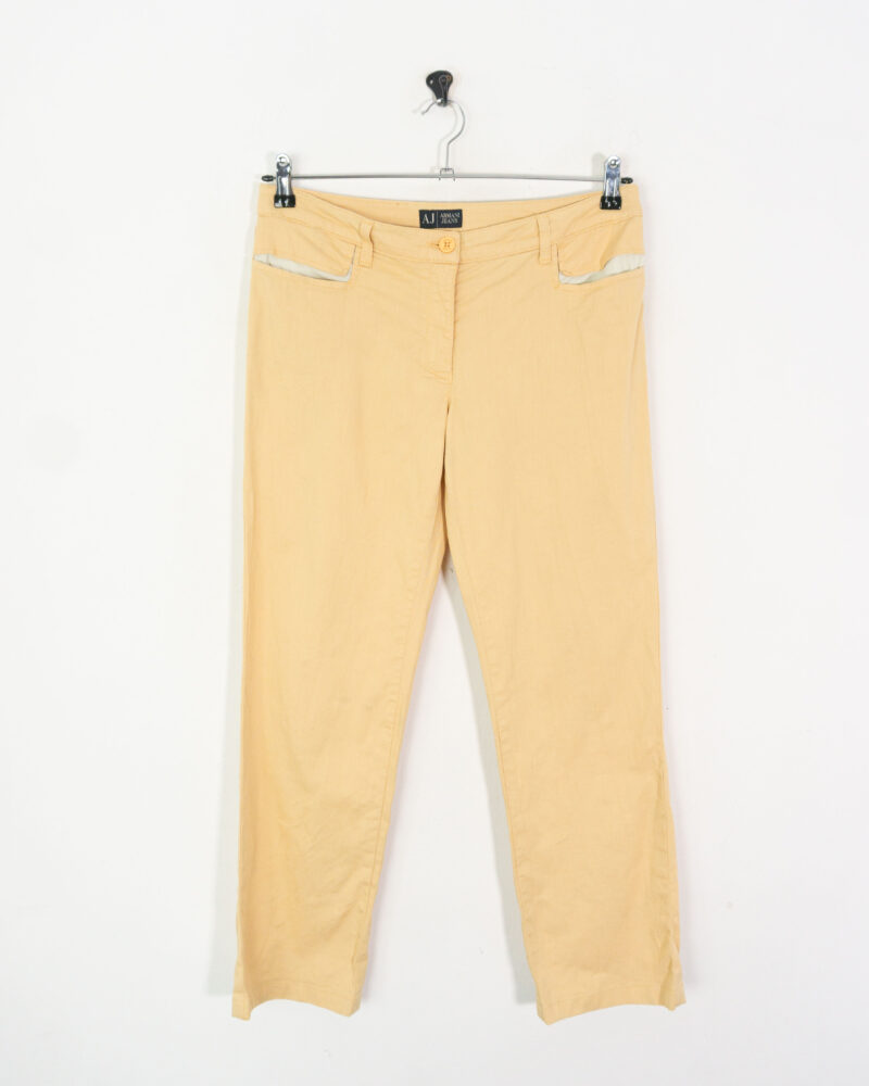 Armani vintage 00s yellow suit 48 - Imagen 5