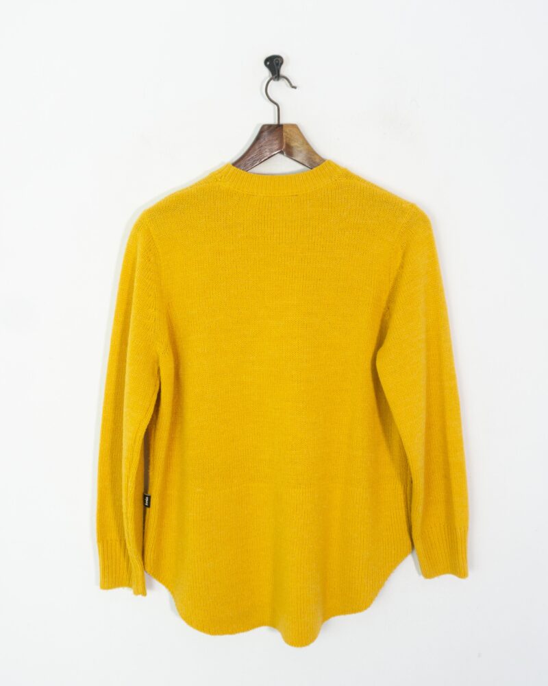 Lois vintage 90s yellow sweater L - Imagen 4